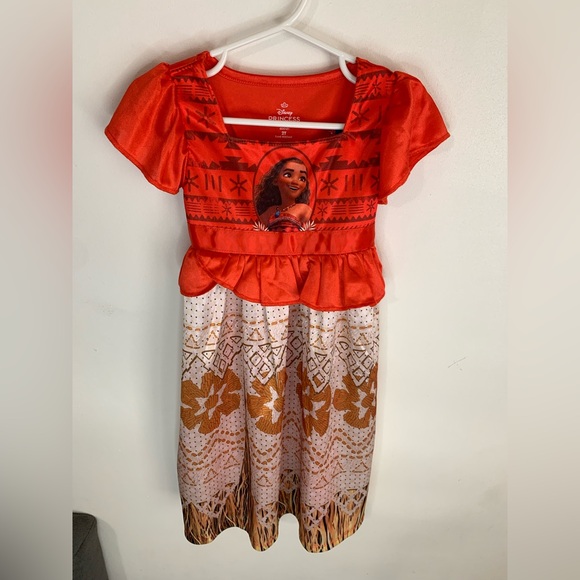Disney Moana Nightgown Size 2T - Picture 4 of 9
